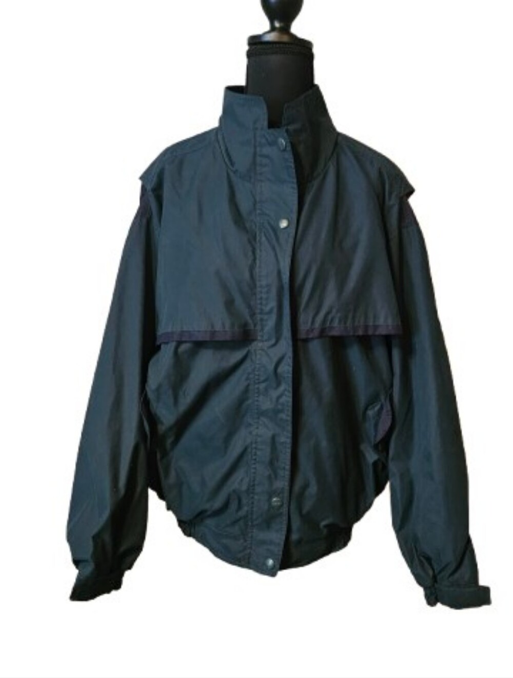 Glen Echo Lightweight Women's Medium Navy Blue Windbreaker/Rain Jacket